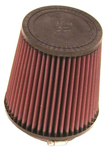 K&N Filter Universal Rubber Filter Round Tapered 4.5in  Flange 5.875in Base 4.5 inch Top 6in  Height RU-4740
