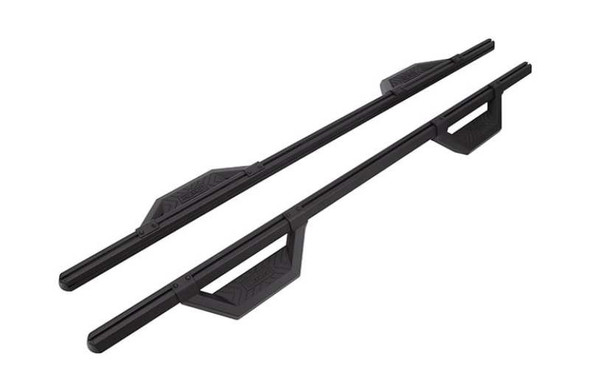 Deezee 99-23 Chevrolet/GMC/Dodge/Ford Full Size Truck Hex Cast -Super Cab Side Steps (Txt Blk) DZ66311CTB