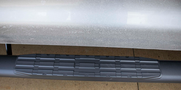 Fishbone Offroad 07-21 Toyota Tundra Double Cab Oval Side Steps - Black Textured FB21386