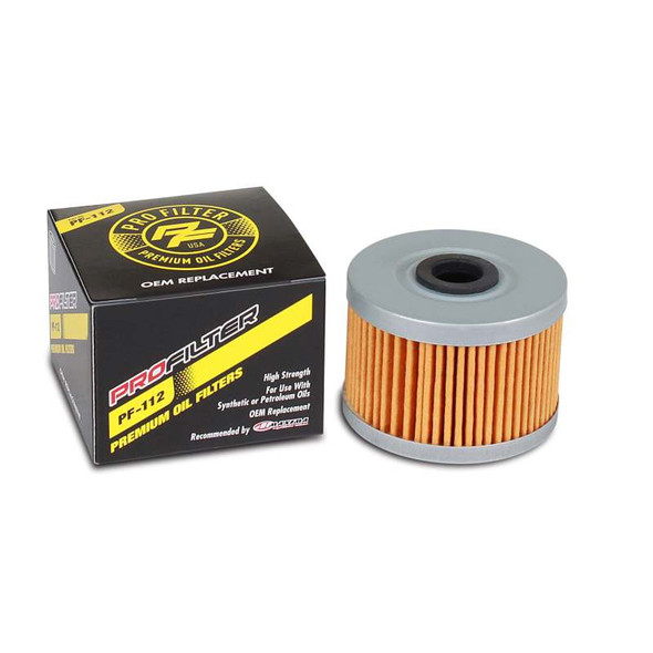 ProFilter Gas Gas/Honda/Kawasaki/Polaris/Suzuki/Cartridge Various Performance Oil Filter PF-112