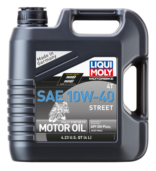 LIQUI MOLY 4L Motorbike 4T SAE 10W40 Street 20056