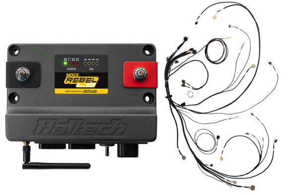 Haltech NEXUS Rebel LS Kit (Suits Gen IV) 6-Pin DBW Throttle/EV6 Injectors/Manual Transmission HT-220204