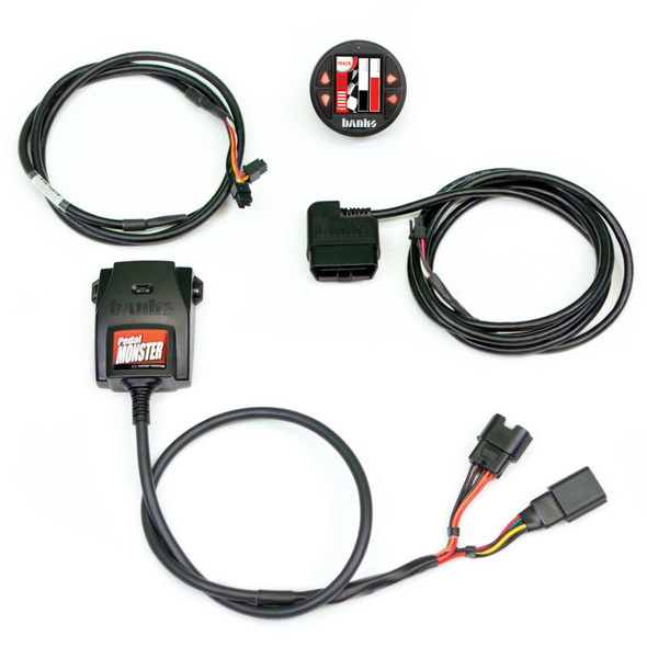Banks Power Pedal Monster Kit w/iDash 1.8 - Molex MX64 - 6 Way 64312