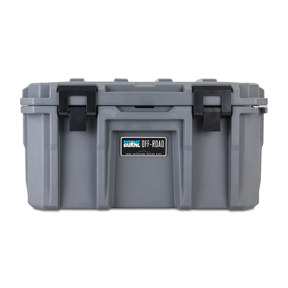 Borne Off-Road Hard Case 53QT Light Grey BNHC-053LG