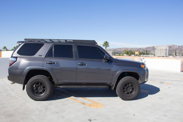 Go Rhino 10-23 Toyota 4Runner Ceros Low Profile Roof Rack - Tex. Blk 5933001T