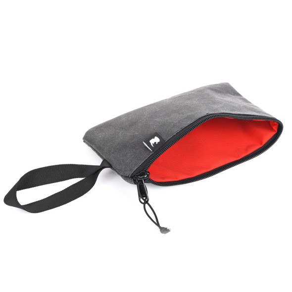 Go Rhino XVenture Gear Zipped Pouch - Large (12in. Wide Pocket / 6.5in. Hand Strap) Canvas - Black XG1090-01