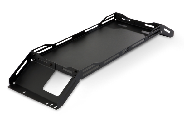 Body Armor 4x4 interior cargo rack installed inside Jeep Wrangler JK Unlimited