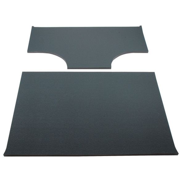 DEI 03-06 Jeep Wrangler TJ 2-Door w/Speaker Pods Boom Mat Headliner - 2 Piece - Black 50146