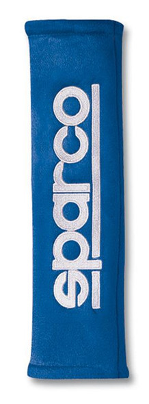 Sparco Belt Pad 2In Alcantara Blue 01090R3AZ