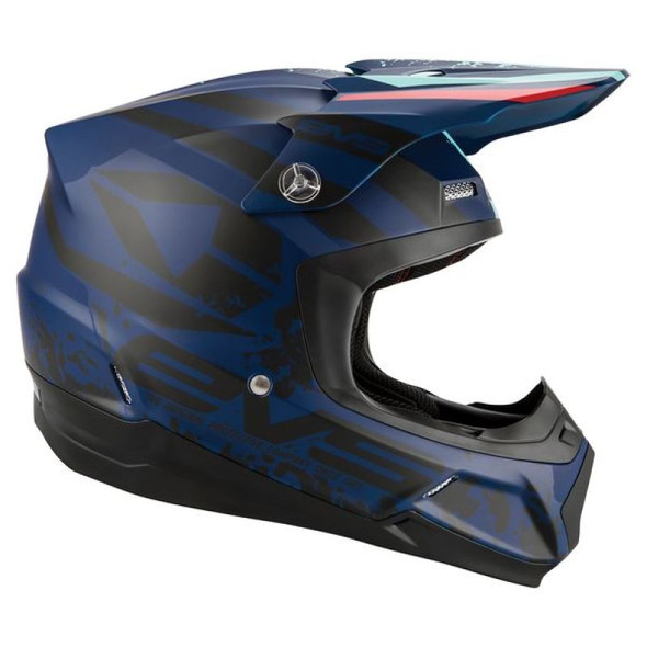 EVS T5 Grappler Helmet Matte Dark Blue - Small HE18T5G-DKBU-S