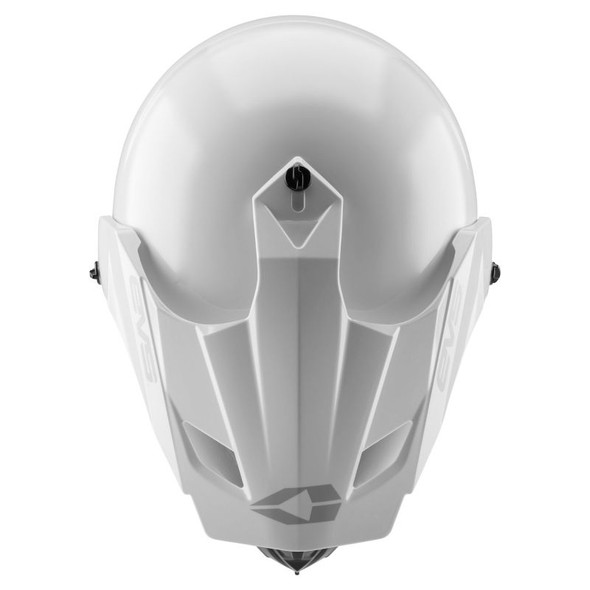 EVS T5 Dual Sport Venture Solid Helmet Visor - White DSHE18VS-VSW
