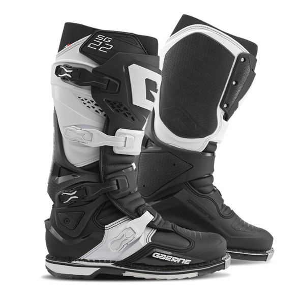 Gaerne SG22 Boot Black/White Size - 8 2262-020-8