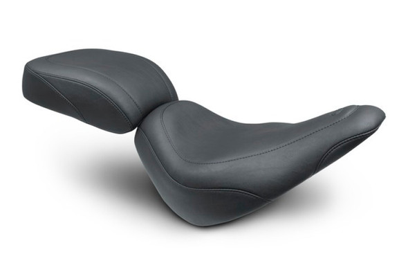 Mustang 18-21 Harley Softail Slim Wide Tripper Passenger Seat - Black 75064