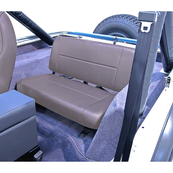 Rugged Ridge Standard Rear Seat Gray 55-95 Jeep CJ / Jeep Wrangler 13461.09