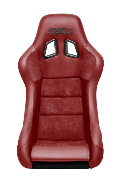 Sparco Seat QRT Performance Leather/Alcantara Red (Must Use Side Mount 600QRT) 008012RPRS