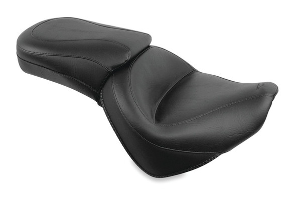 Mustang 10-13 Honda VT1300C Sabre,10-16 Stateline, 10-15 Interstate 1PC Seat - Black 76641