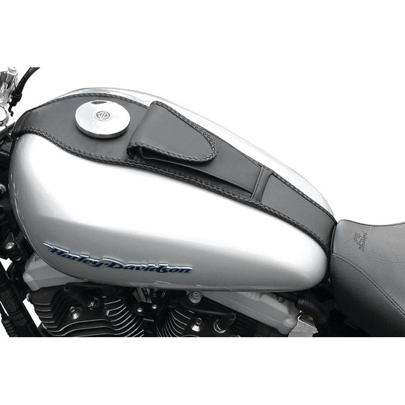 Mustang 04-21 Harley Sportster Tank Bib - Black 93322