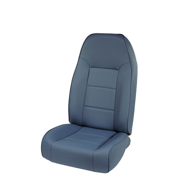 Rugged Ridge High-Back Front Seat Non-Recline Blue 76-02 CJ&Wrang 13401.05