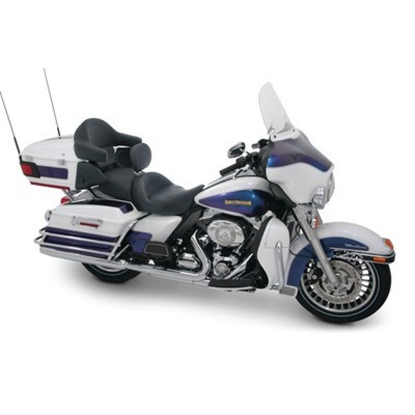 Mustang 97-07 Harley Electra Glide,Rd Glide Lowdown Touring Passenger Seat - Black 79110