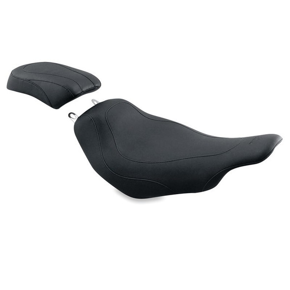 Mustang 97-07 Harley Electra Glide, Road Glide Tripper Solo Seat - Black 76457