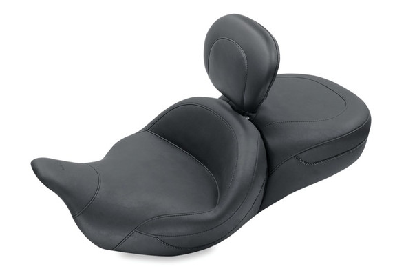 Mustang 08-21 Harley Electra Glide, Rd Glide, Rd King ,Str Glide Super Touring 1PC Seat - Black 79556