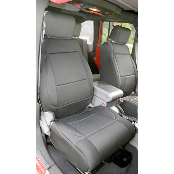 Rugged Ridge Neoprene Front Seat Covers 11-18 Jeep Wrangler JK 13215.01