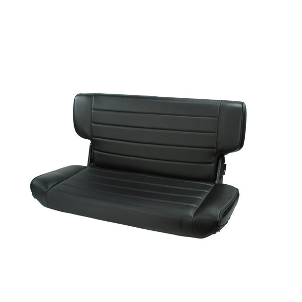 Rugged Ridge Fold&Tumble Rear Seat Black Denim 97-02 Jeep Wrangler TJ 13463.15