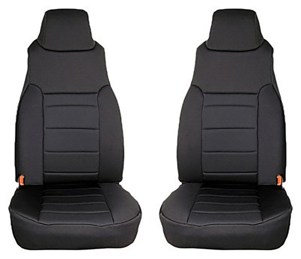 Rugged Ridge Neoprene Front Seat Covers 97-02 Jeep Wrangler TJ 13210.01