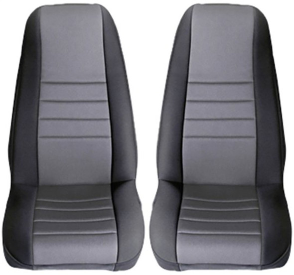 Rugged Ridge Neoprene Front Seat Covers 97-02 Jeep Wrangler TJ 13210.09