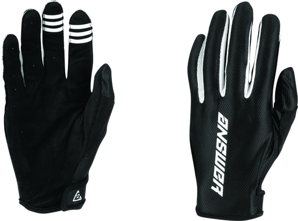 Answer Ascent Glove Black/White - 2XL 447014