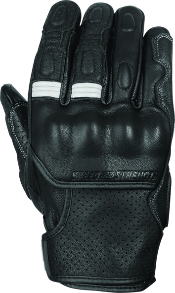 Speed and Strength Twist of Fate Leather Gloves Black/White - 2XL 892329