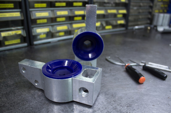 SuperPro 2012 Volkswagen Golf R Base Front Lower Inner Rearward Control Arm Bushing & Mount Assembly SPF4952K