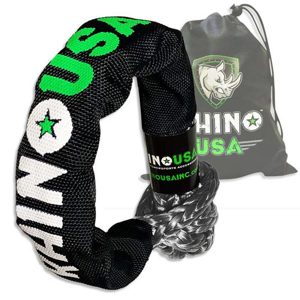 Rhino USA Synthetic Soft Shackle Gray SFTSHACK-12-GRY-1