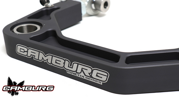 Camburg Toyota Tacoma 05-23 / 4-Runner 03-23 / FJ 07-14 KINETIK V2 Billet Uniball Upper Arms CAM-310184-GRY