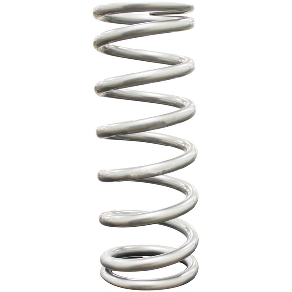 QA1 2-1/2in ID High Travel Spring - 9in Length x 450lbs/in - Silver Powder Coated 9HT450