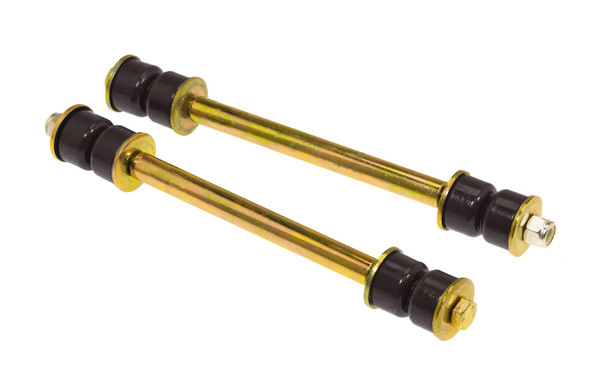 Prothane Universal End Link Set - 7 3/8in Mounting Length - Black 19-419-BL