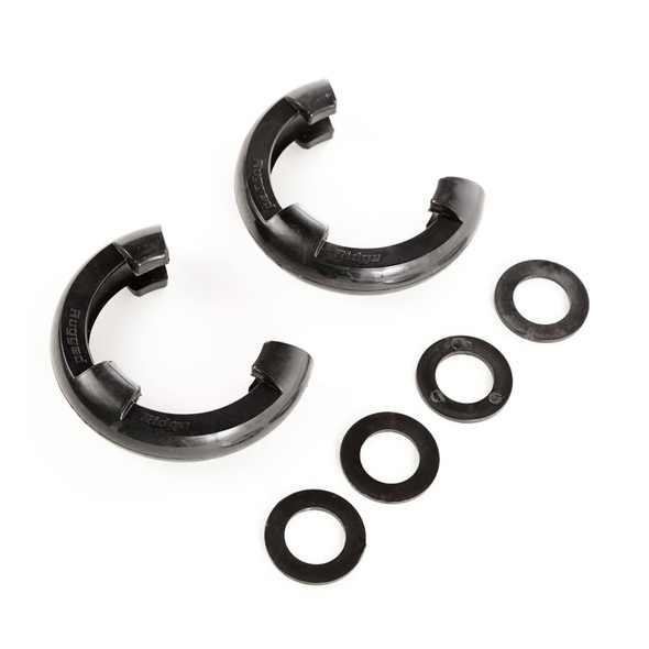 Rugged Ridge Black 3/4in D-Ring Isolator Kit 11235.3