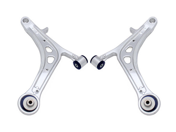 SuperPro 2008 Subaru Impreza WRX STI Front Lower Alloy Control Arm Kit (+Caster) ALOY0015K