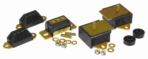 Prothane 76-86 Jeep CJ5/7/8 Drivetrain Kit - Black 1-1901-BL
