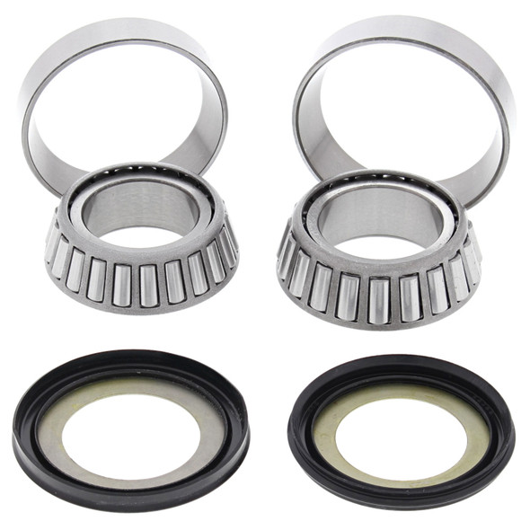 All Balls Racing 92-05 Kawasaki KX125 Steering Bearing Kit 22-1023