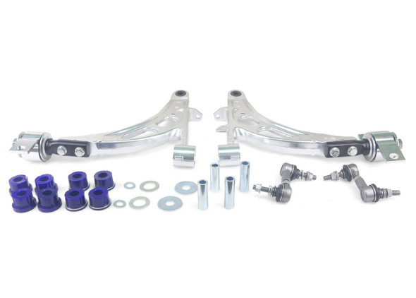 SuperPro 02-05 Subaru Impreza WRX / 04-06 WRX STI Front Lower Alloy Control Arm Kit ALOY0020K