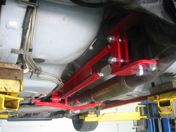 UMI Performance 93-02 GM F-Body Tunnel Brace Mount Long Tube Header Set-Ups w/ Loop 2203AS-B