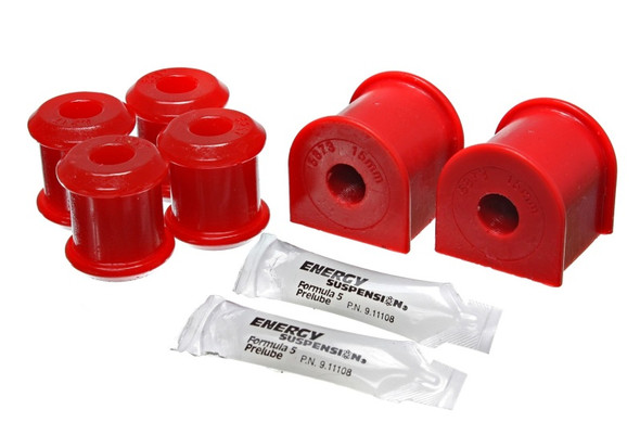 Energy Suspension 00-04 Dodge Dakota 4WD / 00-03 Durango 4WD Red 15mm Rear Sway Bar Bushing Set 5.5167R