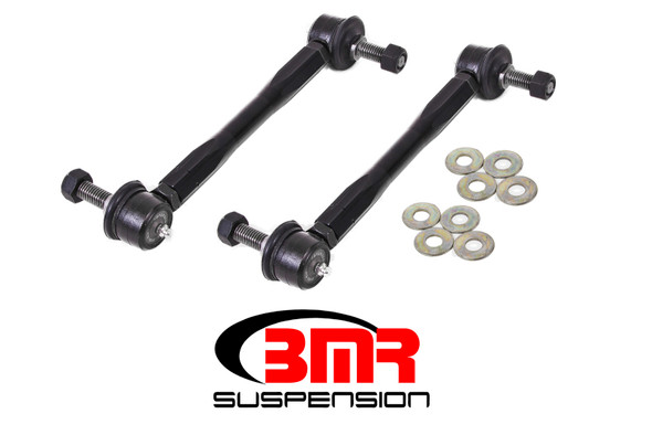 BMR 16-17 6th Gen Camaro Front Sway Bar End Link Kit - Black ELK016