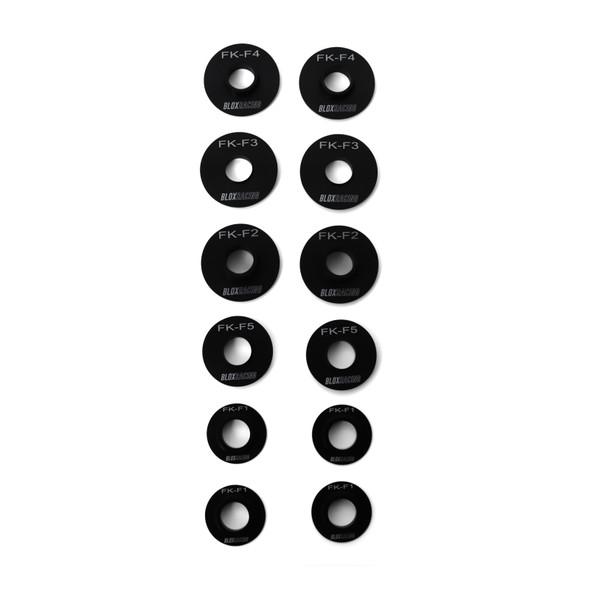 BLOX Racing 16-21 FK Civic - Front - 12 Pieces Subframe Hard Collar Kit BXSS-20605