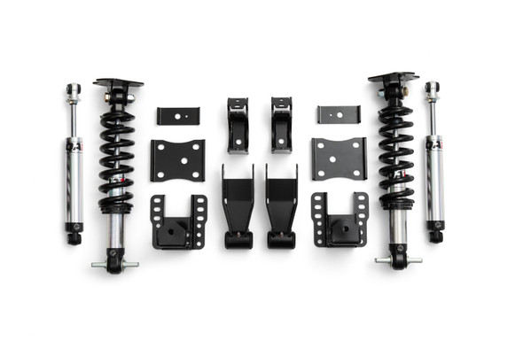 QA1 07-18 Chevrolet Silverado 1500 2WD 4-6in Lowering Kit - Single Adj. LK01-GMT03