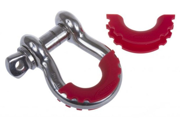 Daystar D-Ring Shackle Isolator Red Pair KU70056RE