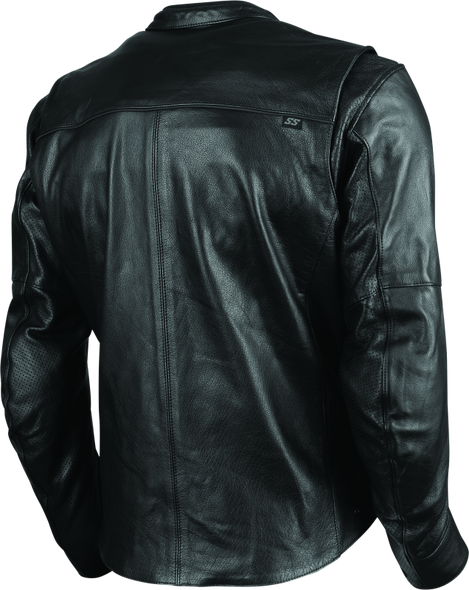 Speed and Strength Band of Brothers Leather Jacket Black - Small 880365