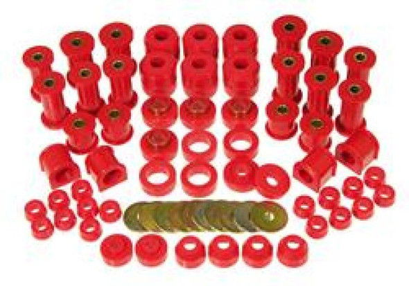 Prothane 87-96 Jeep Wrangler Total Kit - Red 38353