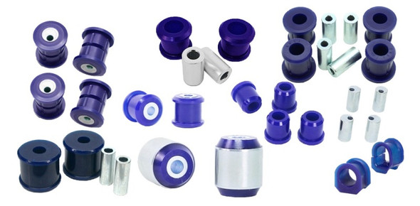 SuperPro 1993 Mazda RX-7 Base Front / Rear Vehicle Master Bushing Kit - Camber Adjustable KIT130ADJK